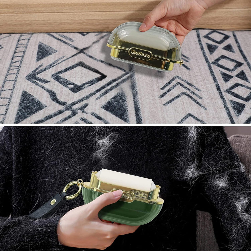 Instant Pet Hair Remover Roller – Double-Sided Sticky Lint Cleaner for Clothes, Bags & Car Seats