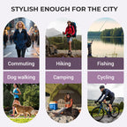 💜LAST DAY SALE- 50% OFF💦3-in-1 Waterproof Women's Jacket – Rain. Wind & Cold. All Covered