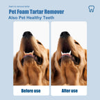 🐶Foam for removing tartar from pet teeth – Fresh breath & healthy teeth. no brushing required!🦷