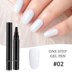 3-in-1 Gel Nail Pen – One Step. No Base or Top Coat Needed
