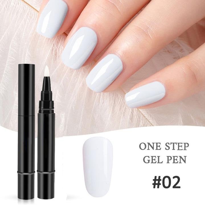 3-in-1 Gel Nail Pen – One Step. No Base or Top Coat Needed