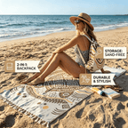 🌴 2-in-1 Beach Towel Backpack — Your Must-Have Summer Essential