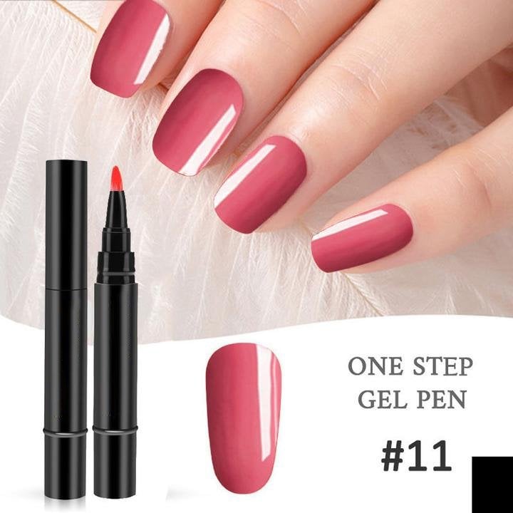 3-in-1 Gel Nail Pen – One Step. No Base or Top Coat Needed
