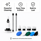 Cordless Electric Spin Scrubber for Bathroom & Home Cleaning