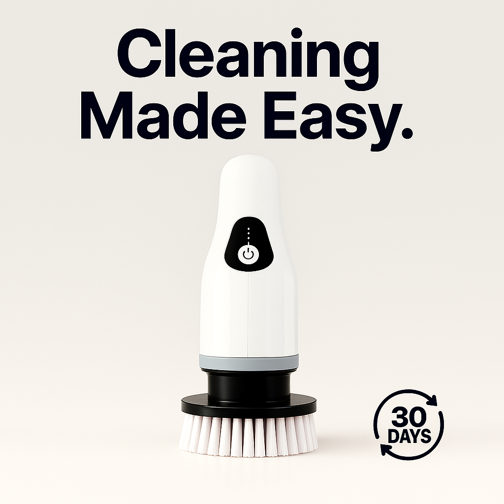 Cordless Electric Spin Scrubber for Bathroom & Home Cleaning