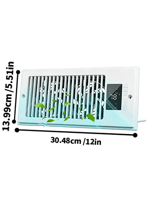 Smart Vent Booster – Improve HVAC Airflow & Balance Room Temperature for a More Comfortable Home