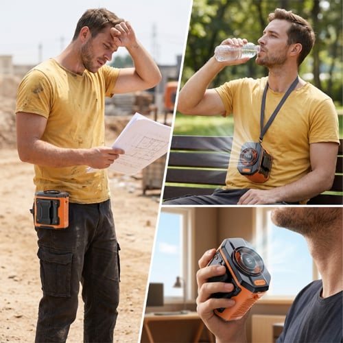 USB Outdoor Waist Fan