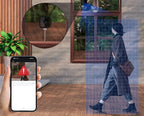 2K Smart Window Security Camera – Wireless Indoor Camera with Motion Detection, Night Vision & Remote App Control