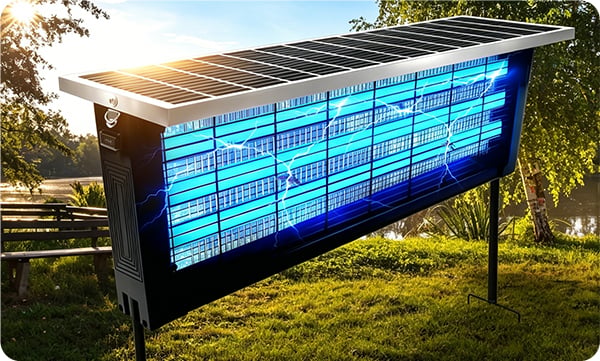 Powerful Solar Outdoor Bug Zapper
