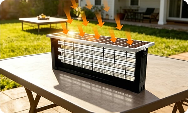 Powerful Solar Outdoor Bug Zapper