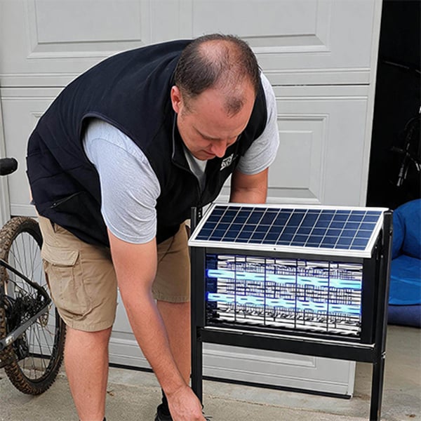 Powerful Solar Outdoor Bug Zapper