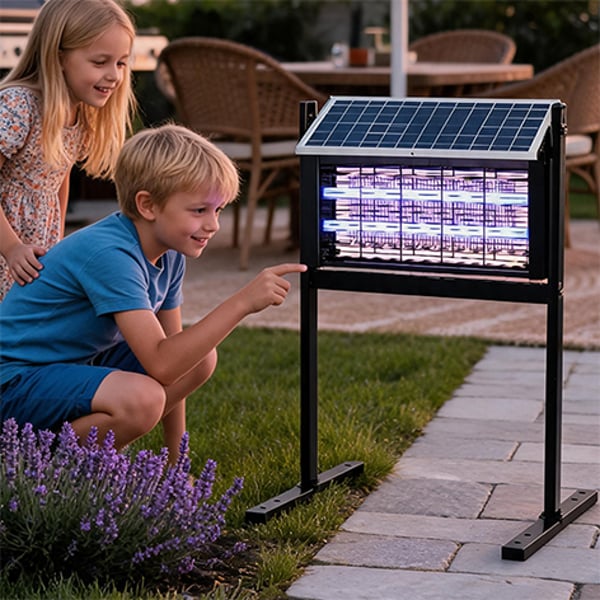 Powerful Solar Outdoor Bug Zapper