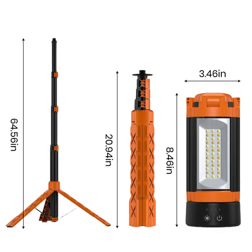Rechargeable Emergency LED Lantern – Waterproof Camping Light with USB Power Bank for Home, Outdoor & Emergency Use