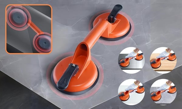 Double Suction Cup Floor Gap Repair Tool – Easy Gap Closing Device for Hardwood & Laminate Floors