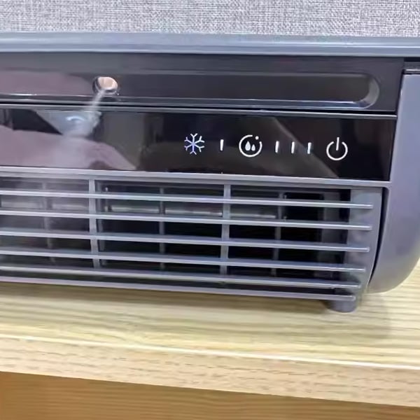 Portable Evaporative Air Cooler – Instant Cooling Mist Fan with Adjustable Speeds for Bedroom, Office & More