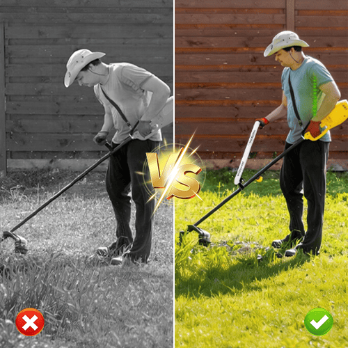 Universal Grass Trimmer Handle Extension – Ergonomic Back-Saving Support Arm for String Trimmers & Weed Eaters