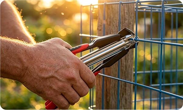 Heavy Duty Hog Ring Pliers Kit