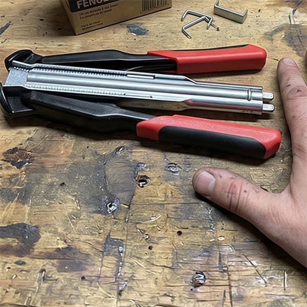 Heavy Duty Hog Ring Pliers Kit