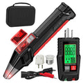 LCD Digital Circuit Breaker Finder Electrical Tracer Kit with GFCI Outlet Tester