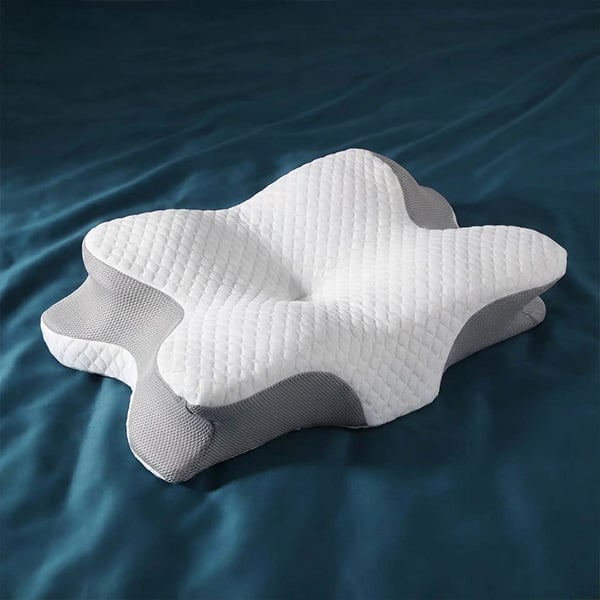 5-Zone Partition Support Ergonomic Pillow, Pressure Release Cervical Memory Foam Sleep Pillow