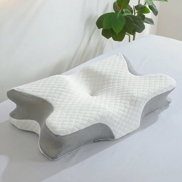 5-Zone Partition Support Ergonomic Pillow, Pressure Release Cervical Memory Foam Sleep Pillow