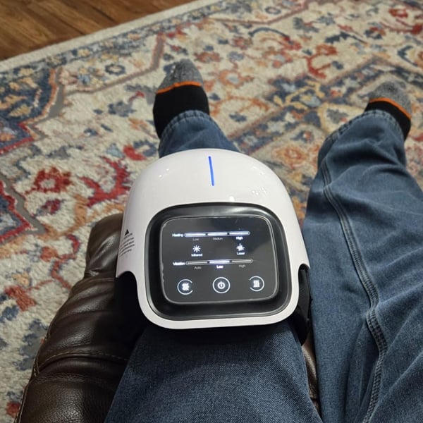 Heated Vibration Knee Massager