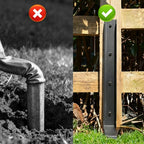 20-Minute Easy DIY Fence Post Repair Kit