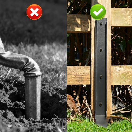 20-Minute Easy DIY Fence Post Repair Kit