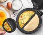 Revolutionary Double-Slot Omelette Breakfast Maker