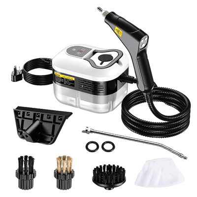 Multi-Accessory Handheld Steam Cleaning Device, Powerful Steam Cleaner for Kitchen Bathroom Stubborn Stains