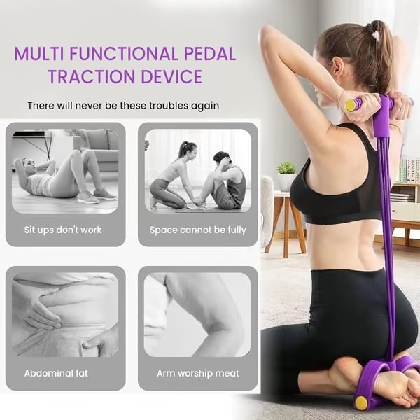⚡ Special Deal: 8-Tube Resistance Pedal Trainer | Now Only £7.99 🔥
