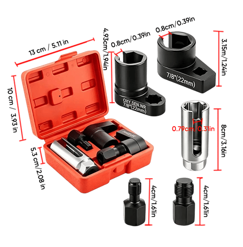 Oxygen Sensor Socket Set 5PCS