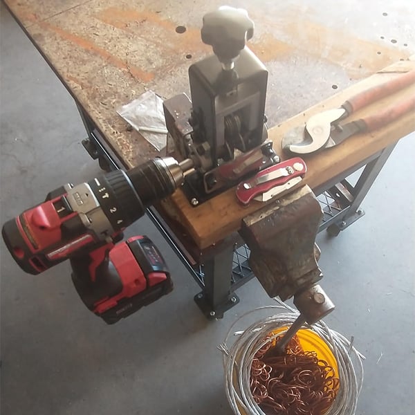Hand Crank Wire Stripping Machine / Manual Cable Stripper