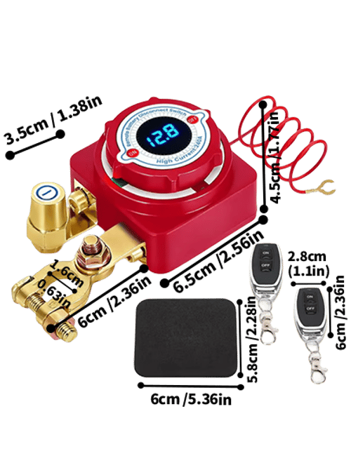 Remote Battery Disconnect Switch Kit