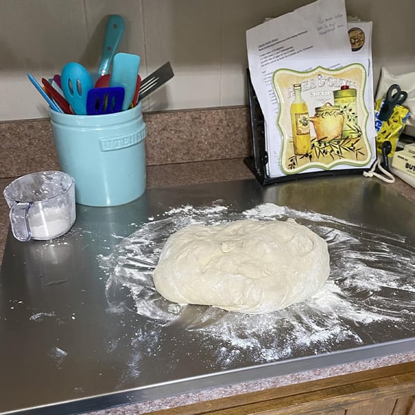 Large Stainless Steel Cutting & Dough Rolling Board
