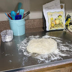 Large Stainless Steel Cutting & Dough Rolling Board