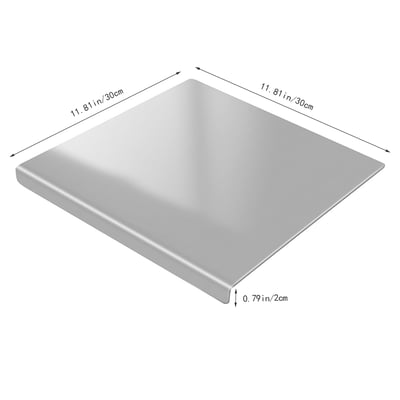 Large Stainless Steel Cutting & Dough Rolling Board