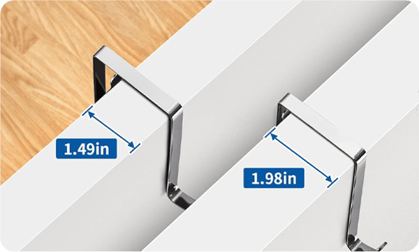Multi-Pocket Over Door Fabric Hanging Storage Shelf