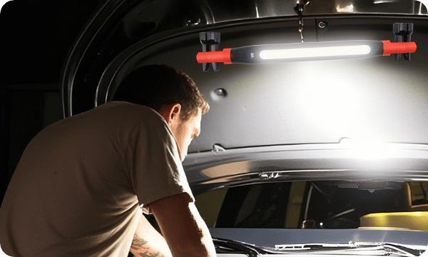 360° Rotatable Magnetic COB LED Work Light