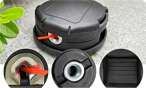 Upgrade Lawn Trimmer Head Fast Installation Weeding Accessory