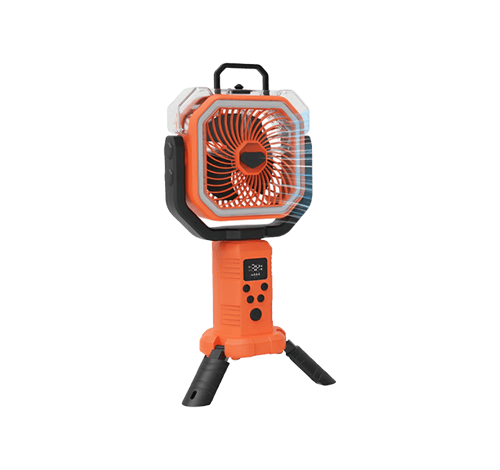 Camping Fan Portable Adjustable Height Stand