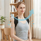 Adjustable Back Straightener for Shoulder & Lumbar Relief