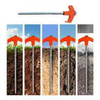 No More Loose Tents! 8" Heavy Duty Spiral Stakes for Rock-Solid Outdoor Stability