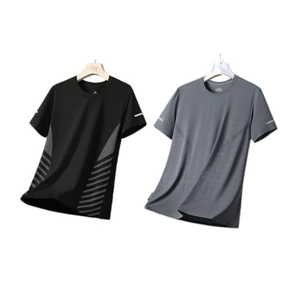 Men's Breathable Quick-Dry Athletic T-Shirts