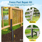 20-Minute Easy DIY Fence Post Repair Kit