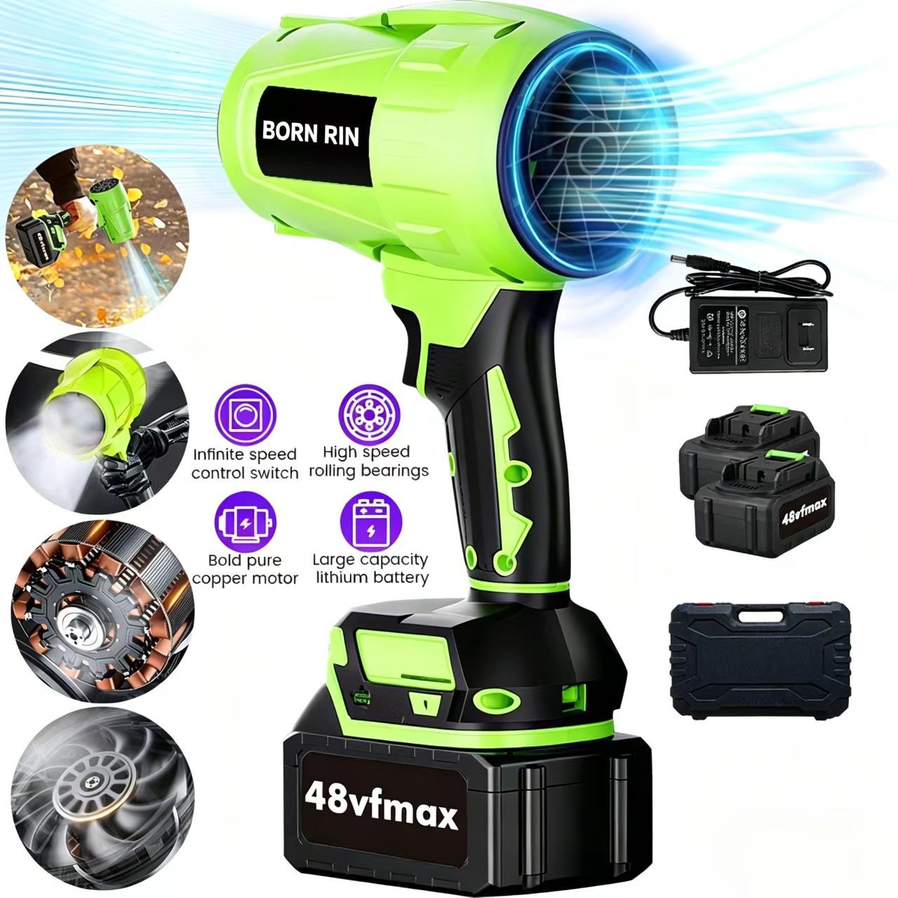 Wireless Air Blade High-pressure Dust Blower