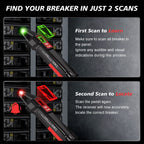 LCD Digital Circuit Breaker Finder Electrical Tracer Kit with GFCI Outlet Tester