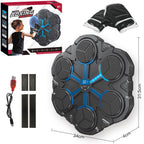 Kids Music Boxing Machine – Interactive Wall Mounted Boxing Trainer with LED Lights, Bluetooth & Score Tracking