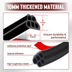 📢2026 Hot Sale 50% off⏰Car Noise Reduction Dust-proof Rubber Seal Strip