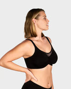 🔥Last Day Special Price £7.99💐Women's Elegant Sheer Full Coverage Plus Size Bra(副本)